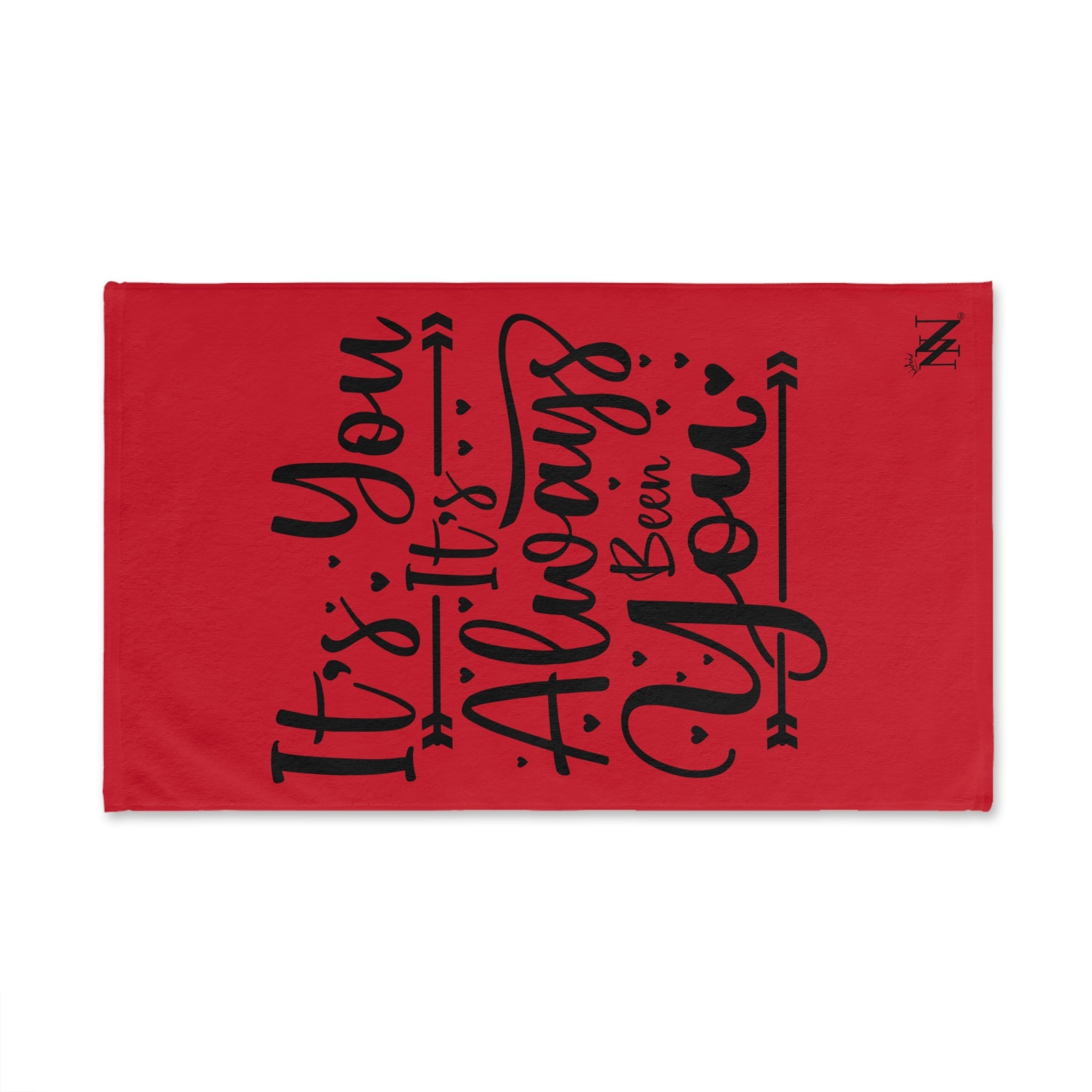 It’s You It’s Always Been You Red | Mix & Match Original Fun-Flirty Lovers’ Towels
