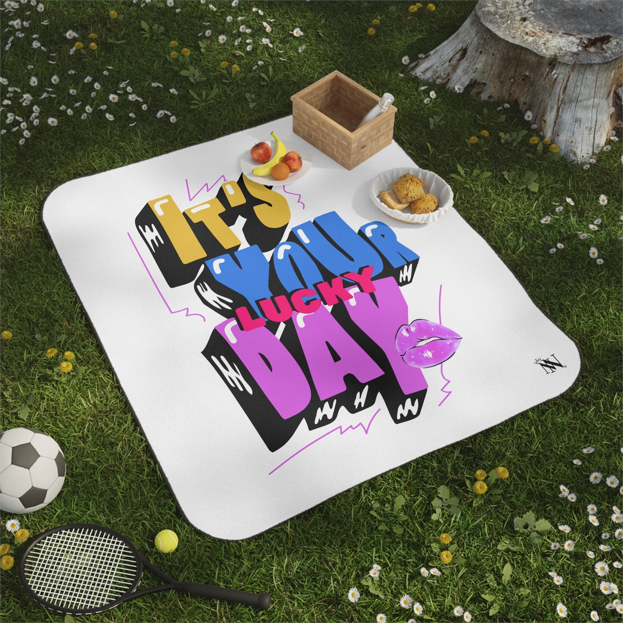 It’s Your Lucky Day | Mix Match Fun-Flirty Lovers’ Water-Resistant Blankets