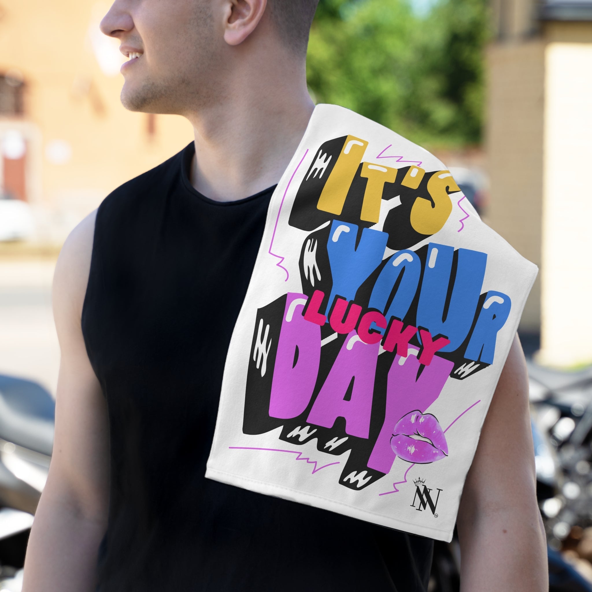 It’s Your Lucky Day | Mix & Match Soft Fun-Flirty Lovers’ Towels