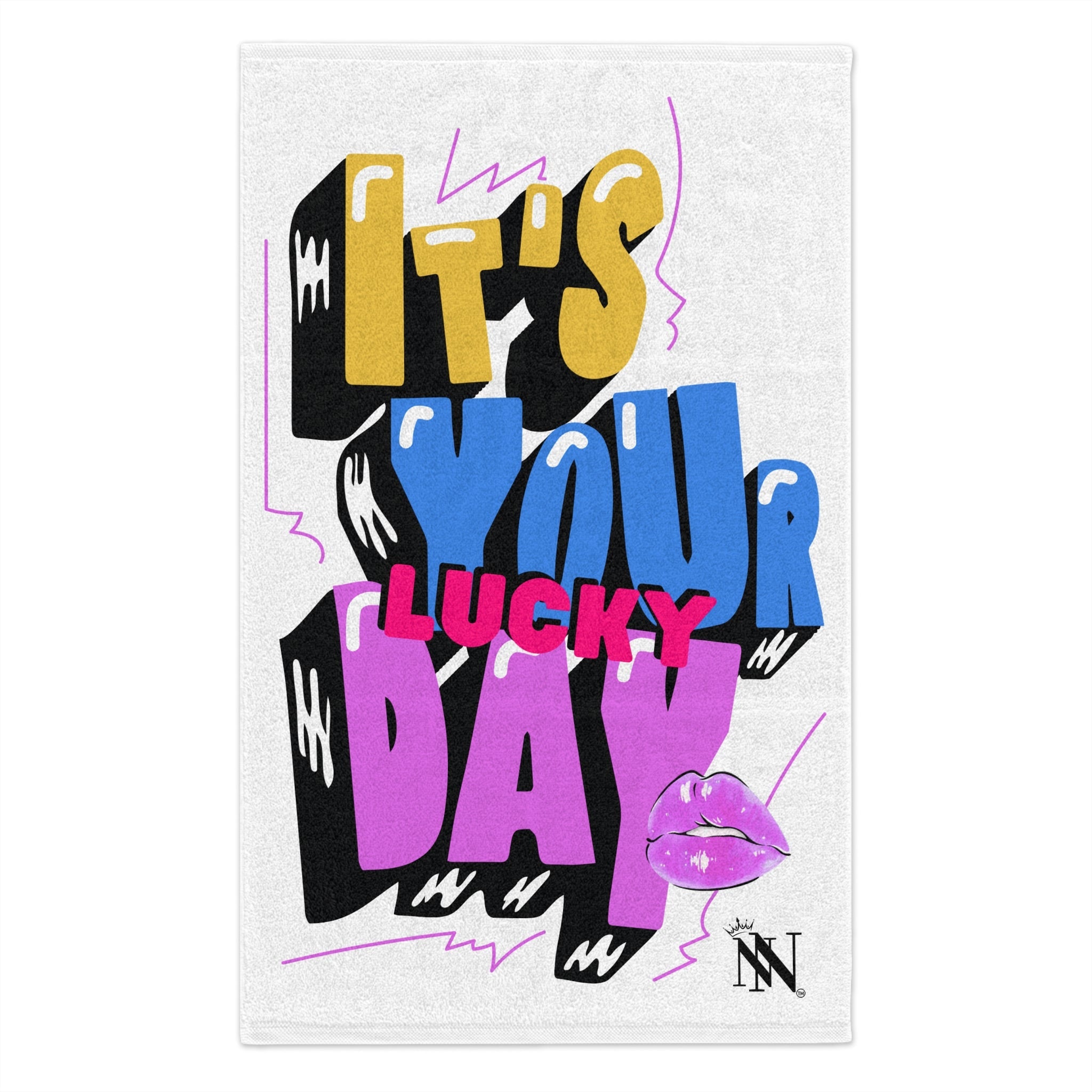 It’s Your Lucky Day | Mix & Match Soft Fun-Flirty Lovers’ Towels