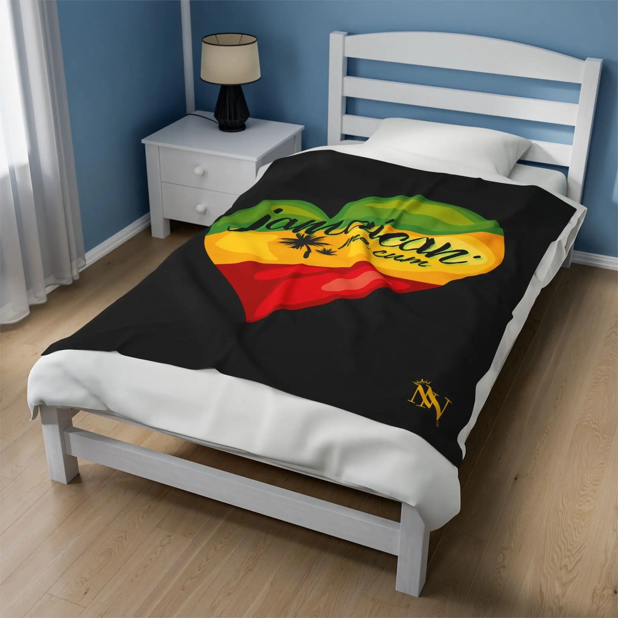 Jamaican Me Cum | Mix & Match Fun-Flirty Lovers’ Blankets