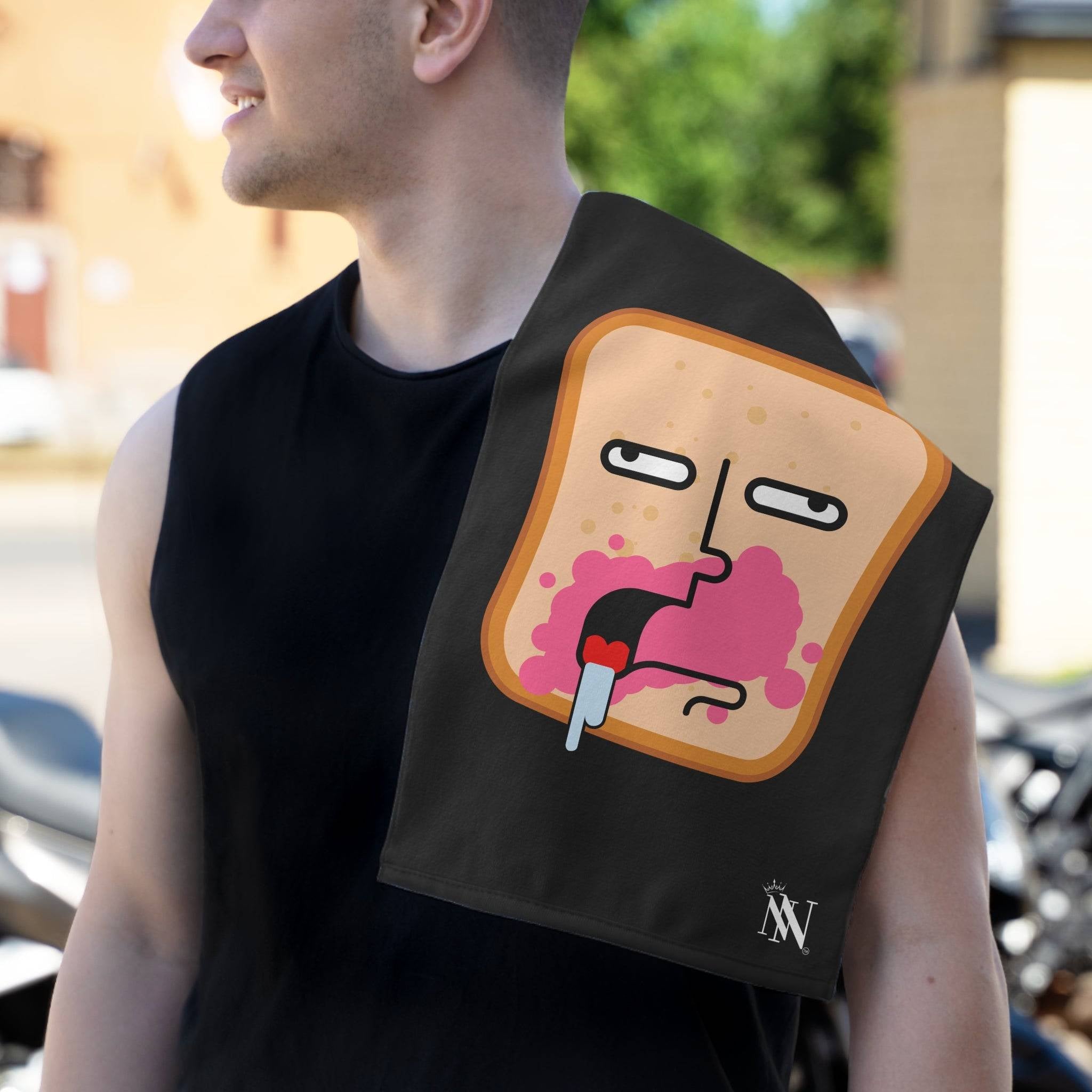 Jelly Love Black Mix & Match Soft Sex Towels | Flirty Lovers’ Gifts