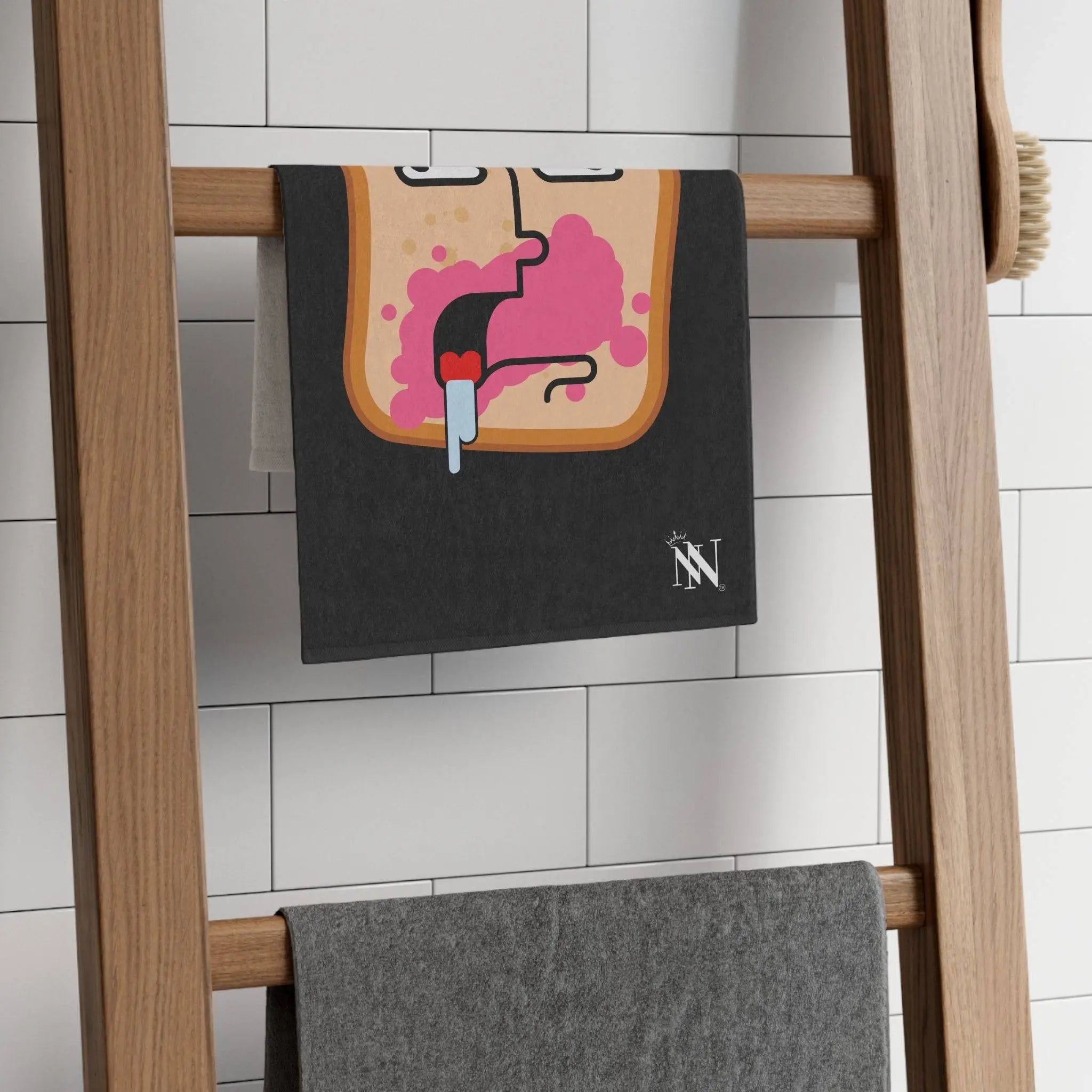 Jelly Love Black Mix & Match Soft Sex Towels | Flirty Lovers’ Gifts