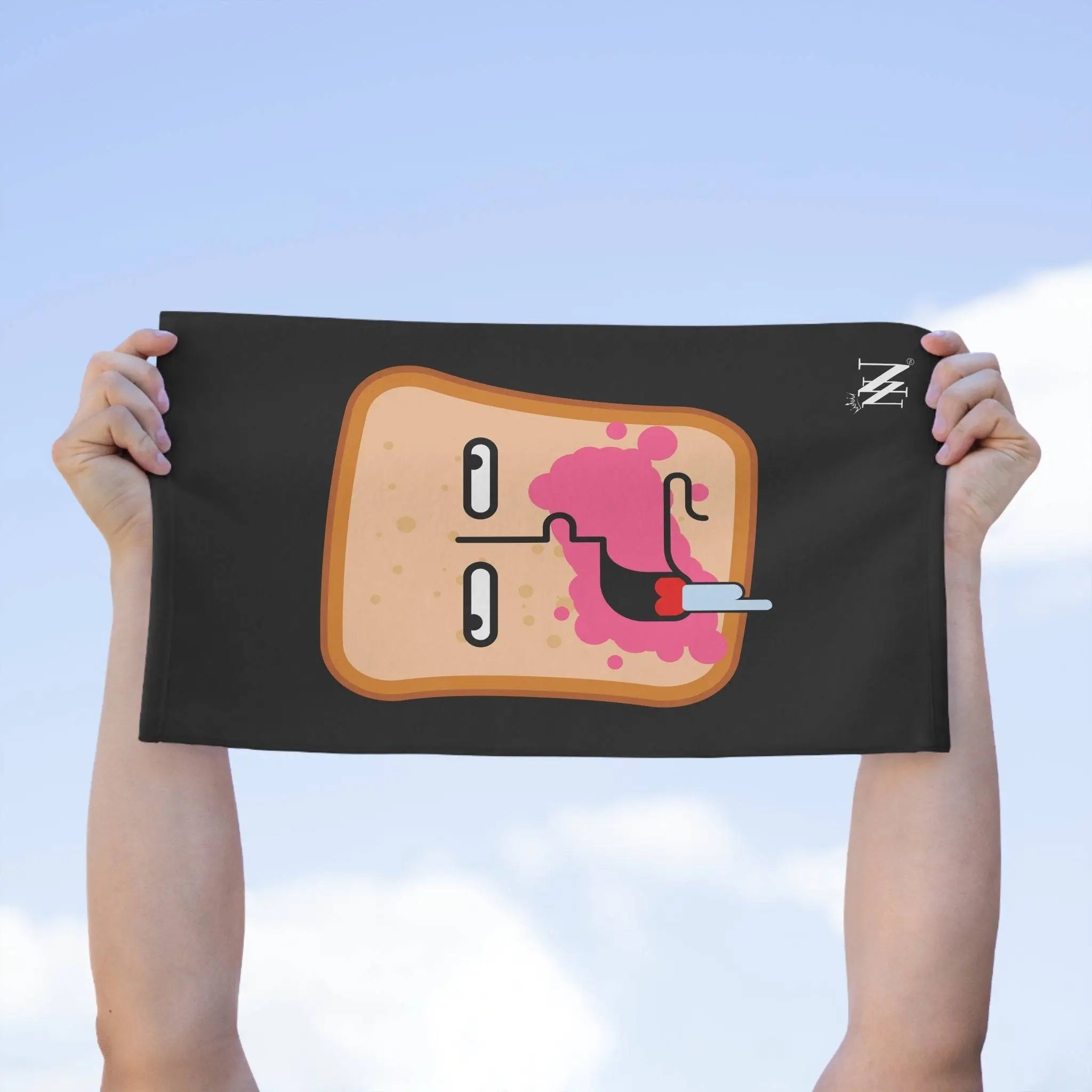 Jelly Love Black Mix & Match Soft Sex Towels | Flirty Lovers’ Gifts
