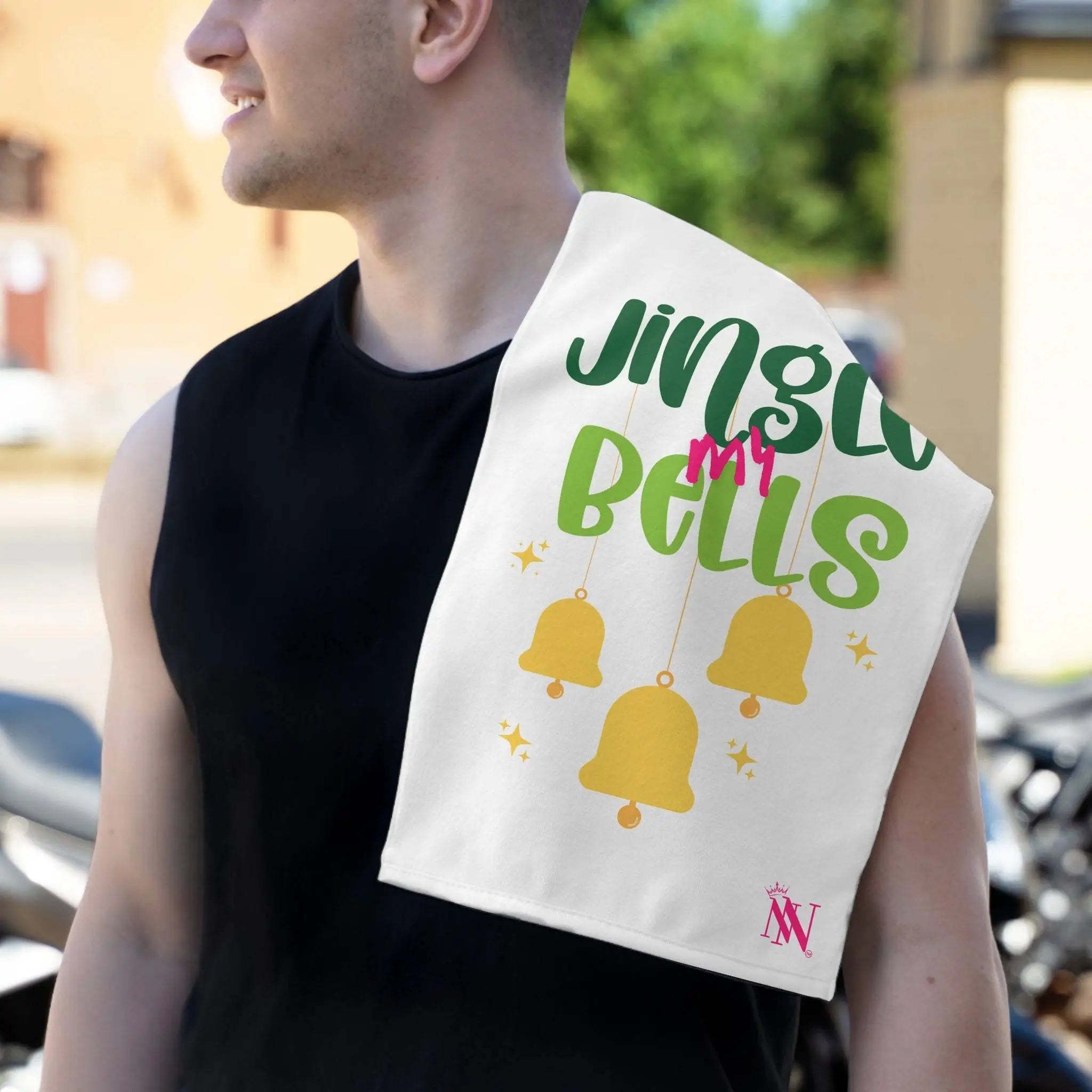 Jingle My Bells | Christmas Mix & Match Soft Fun-Flirty Lovers’ Towels