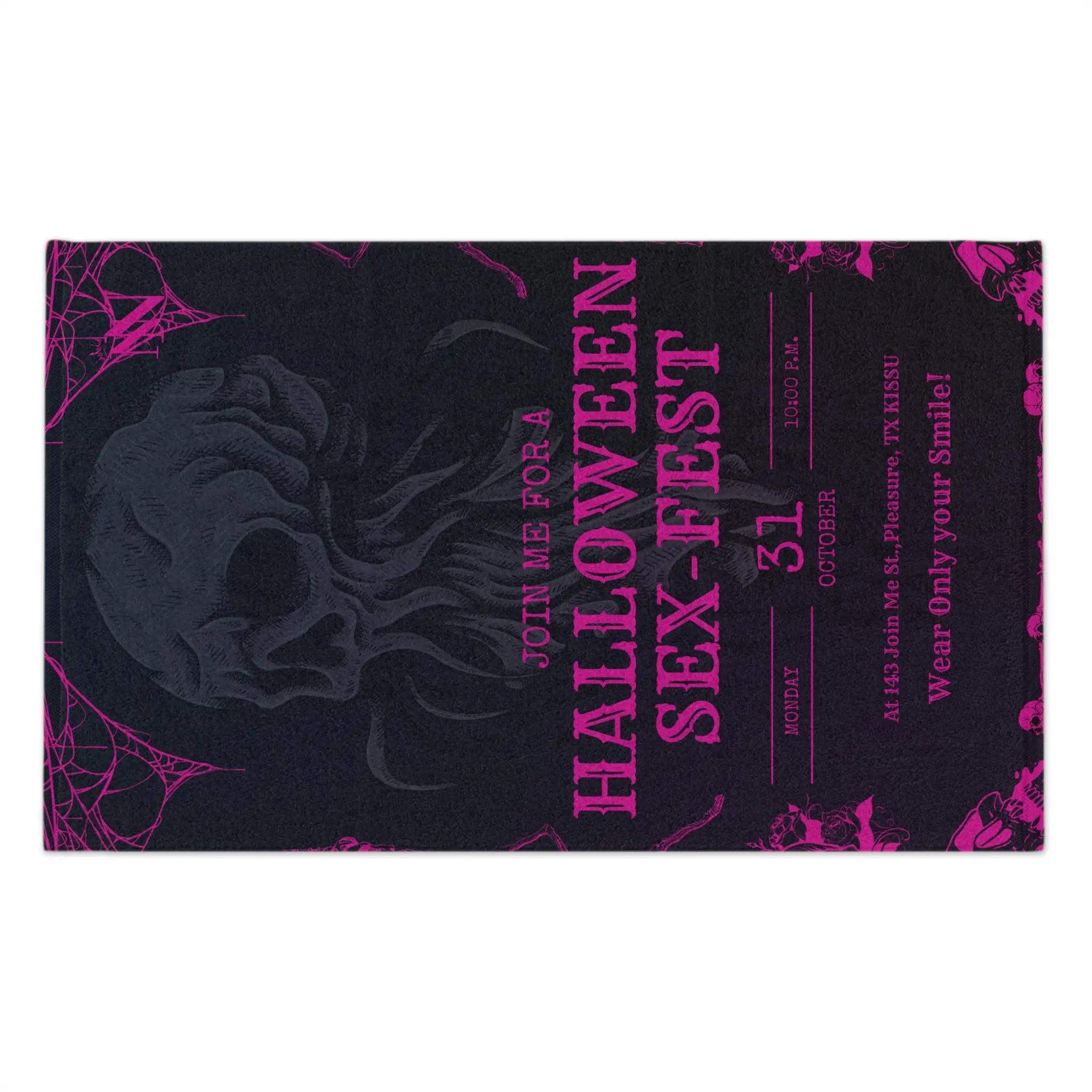 Join Us Halloween Sex-Fest | Mix & Match Soft Fun-Flirty Lovers’ Towels
