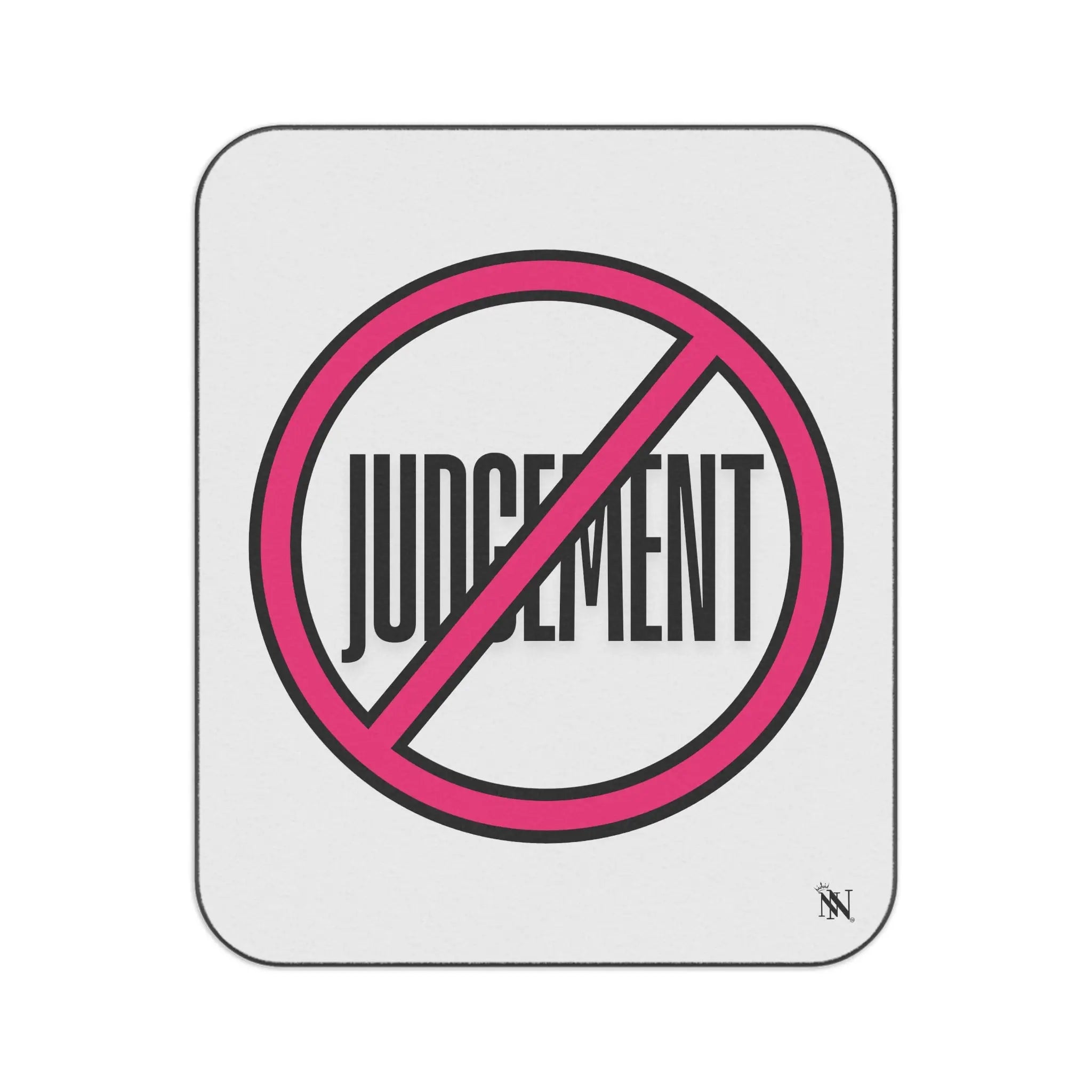 Judgement Free Zone | Mix Match Fun-Flirty Lovers’ Water-Resistant Blankets