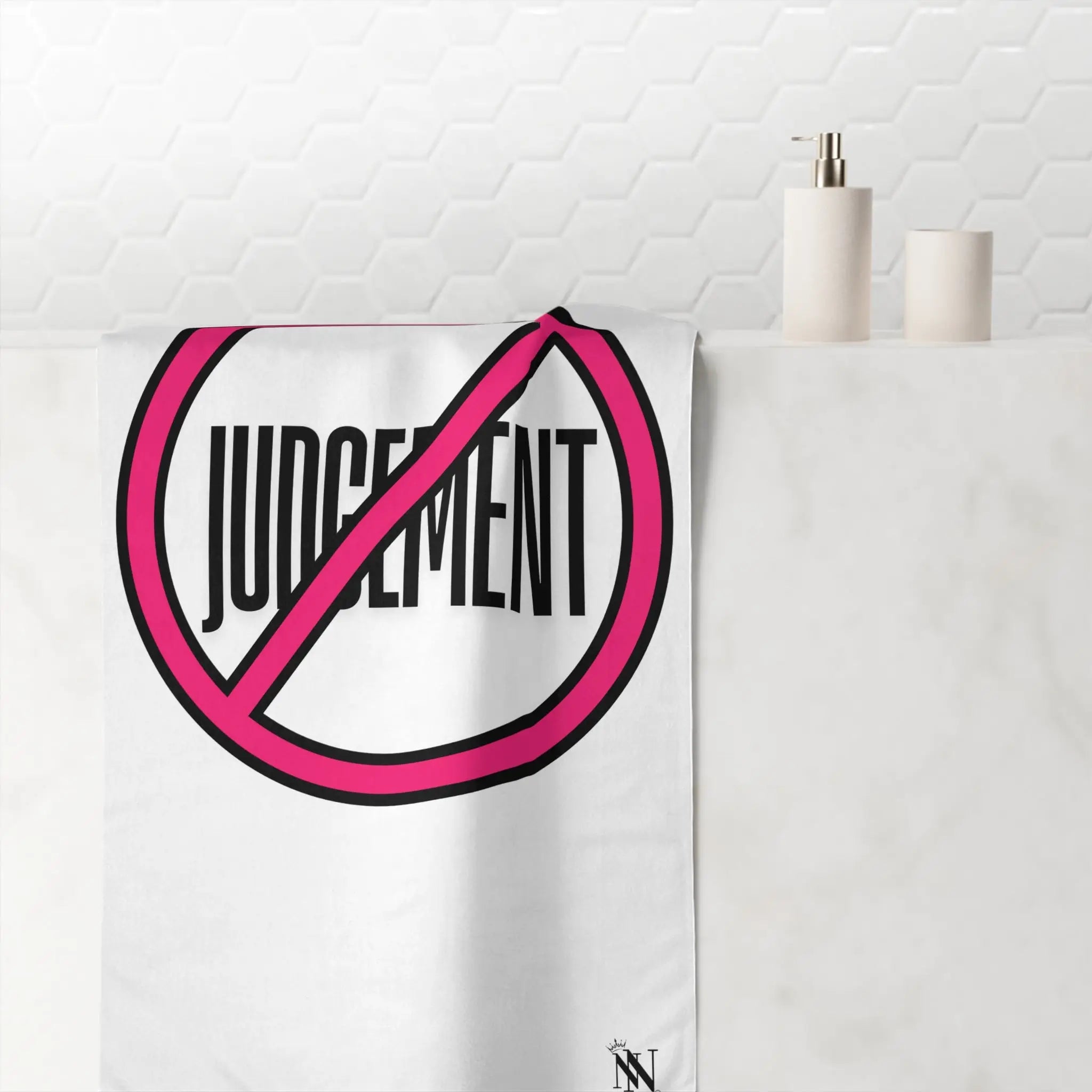 Judgement Free Zone | Mix & Match XL Fun-Flirty Lovers’ Towels