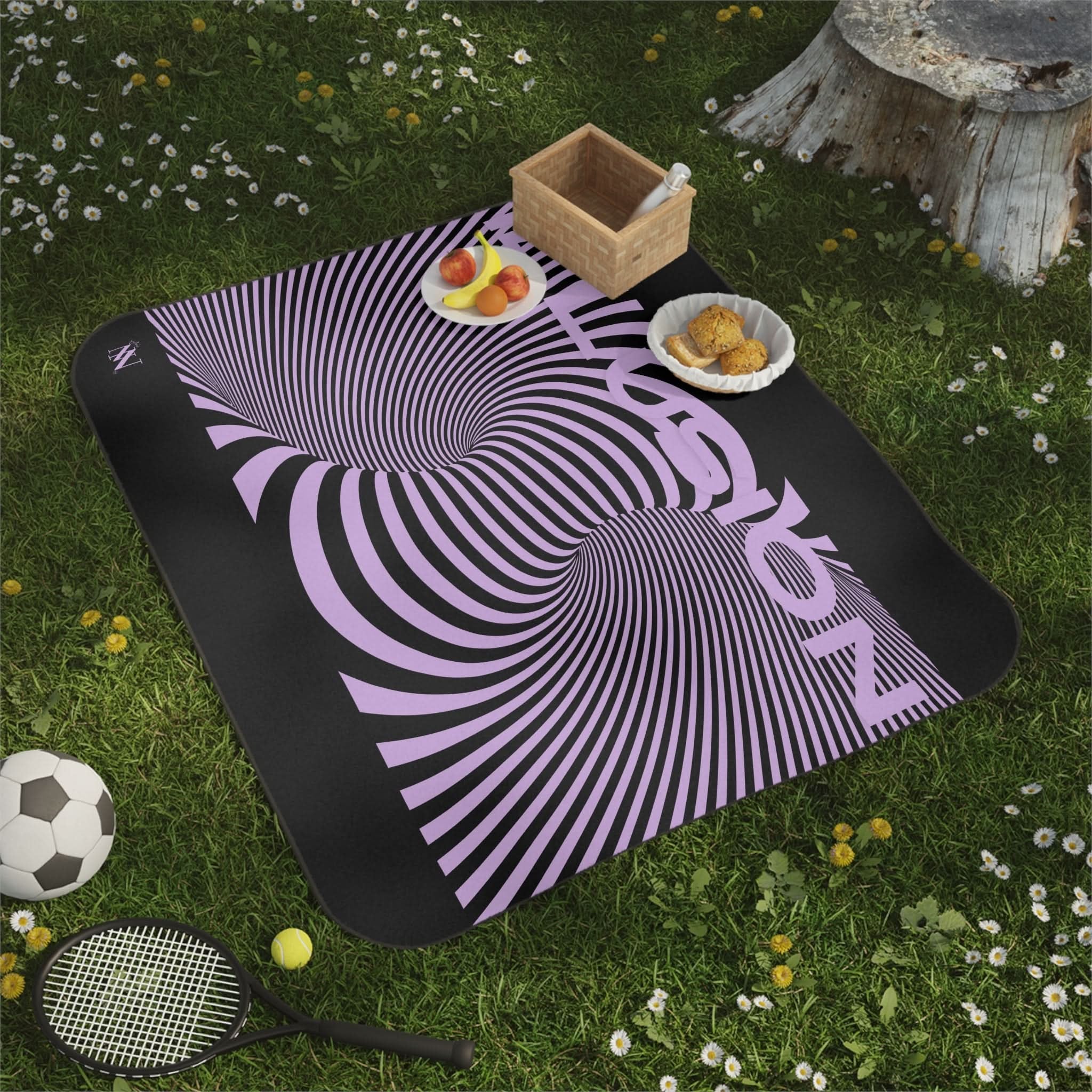 Just an Illusion | Mix Match Fun-Flirty Lovers’ Water-Resistant Blankets