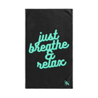 Just Breathe & Relax | Mix & Match Original Fun-Flirty Lovers’ Towels