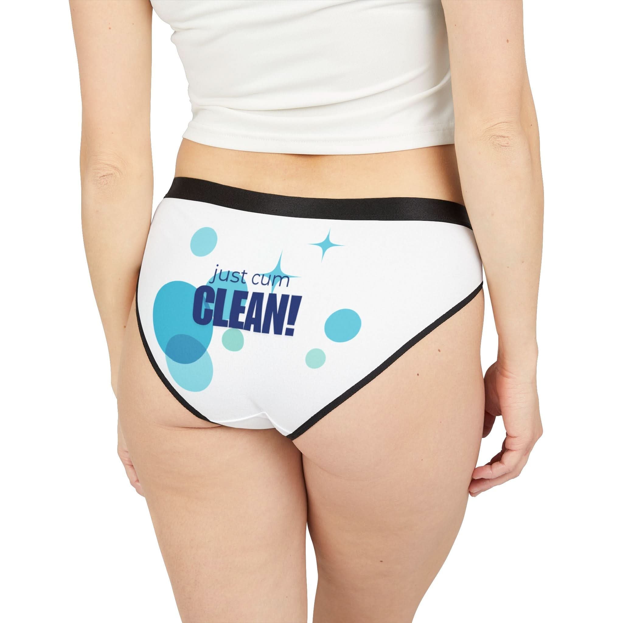 Just Cum Clean! | Mix & Match Women’s Fun-Flirty Lovers’ Panties