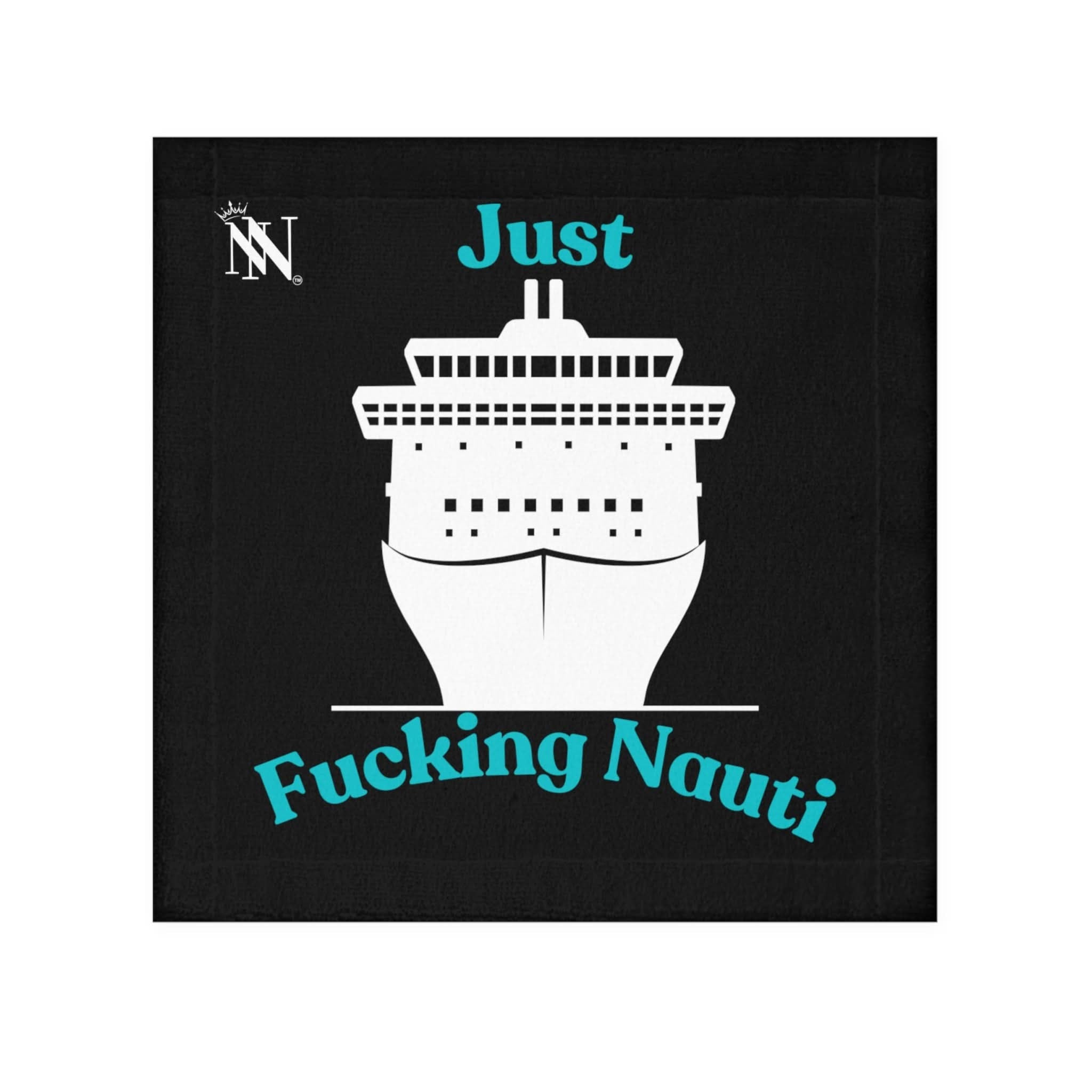 Just Fucking Nauti Black | Mix & Match Lils’ Fun-Flirty Lovers’ Towels
