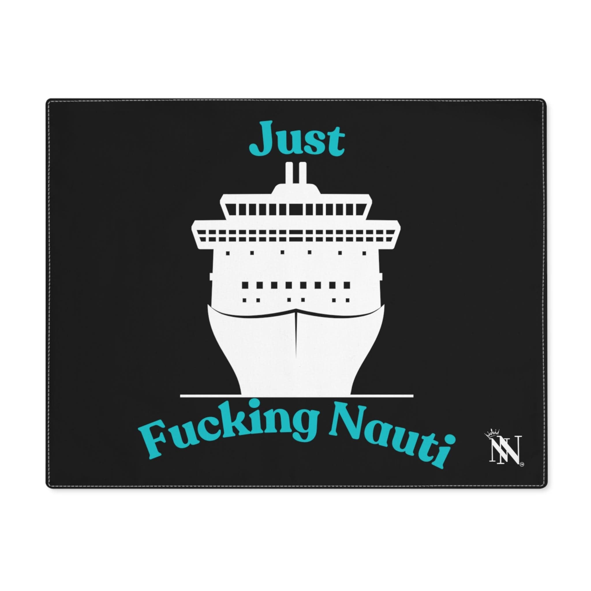 Just Fucking Nauti Black | Mix & Match Playful Fun-Flirty Lovers’ Toy Mats