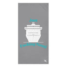 Just Fucking Nauti Grey Cum Towel