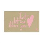 Just Let Me Adore You Gold | Mix & Match Original Fun-Flirty Lovers’ Towels
