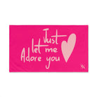 Just Let Me Adore You Signature Pink | Mix & Match Original Fun-Flirty Lovers’ Towels
