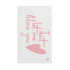 Just Let Me Adore You White | Mix & Match Original Fun-Flirty Lovers’ Towels