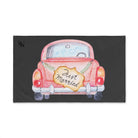 Just Married Car Dark Grey | Mix & Match Original Fun-Flirty Lovers’ Towels
