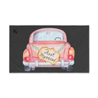 Just Married Car Dark Grey | Mix & Match Original Fun-Flirty Lovers’ Towels