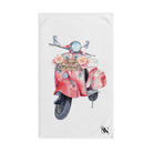 Just Married Pink Cycle | Mix & Match Original Fun-Flirty Lovers’ Towels