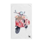 Just Married Pink Cycle | Mix & Match Original Fun-Flirty Lovers’ Towels