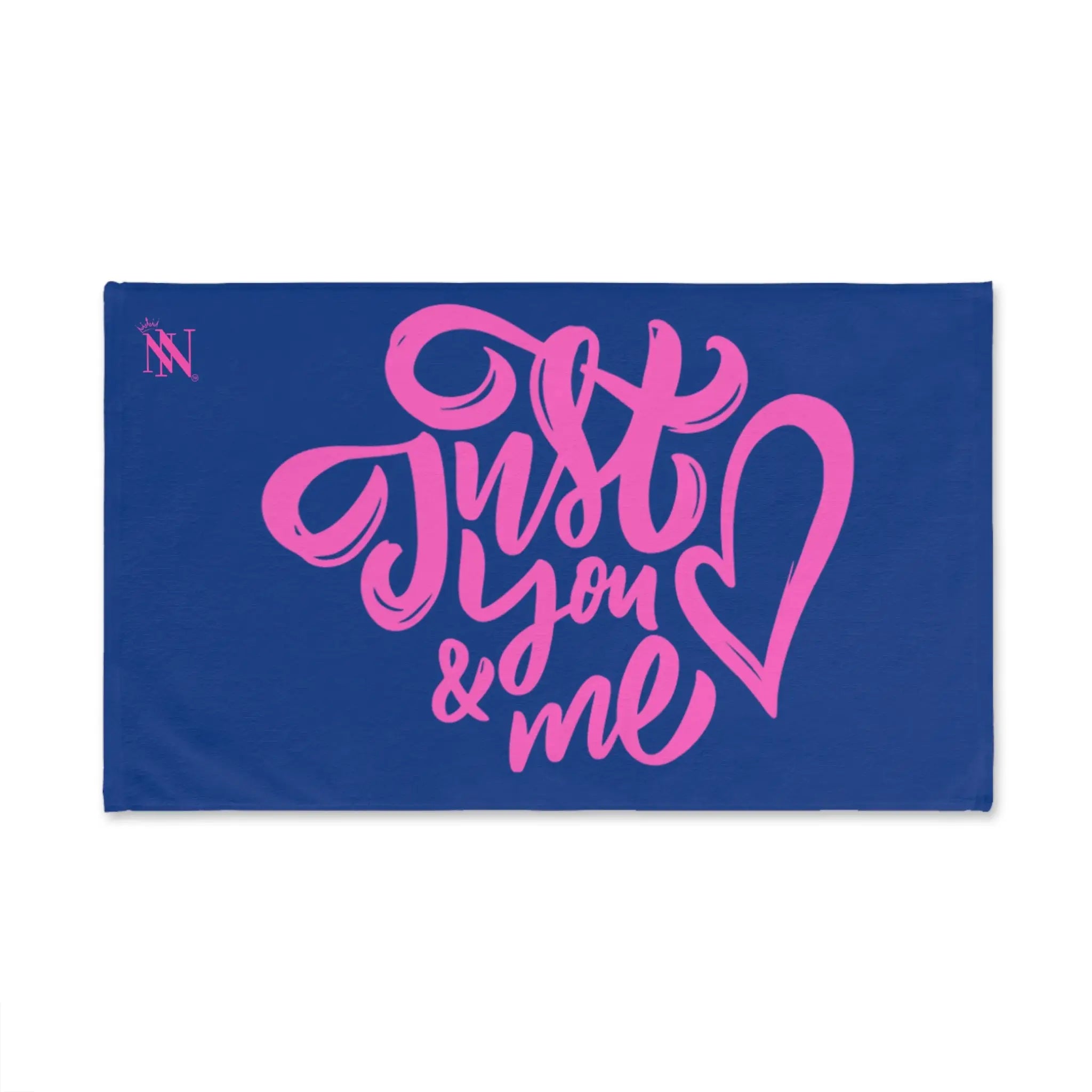 Just You Me Blue | Mix & Match Original Fun-Flirty Lovers’ Towels