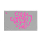 Just You Me Light Grey | Mix & Match Original Fun-Flirty Lovers’ Towels