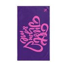 Just You Me Purple | Mix & Match Original Fun-Flirty Lovers’ Towels