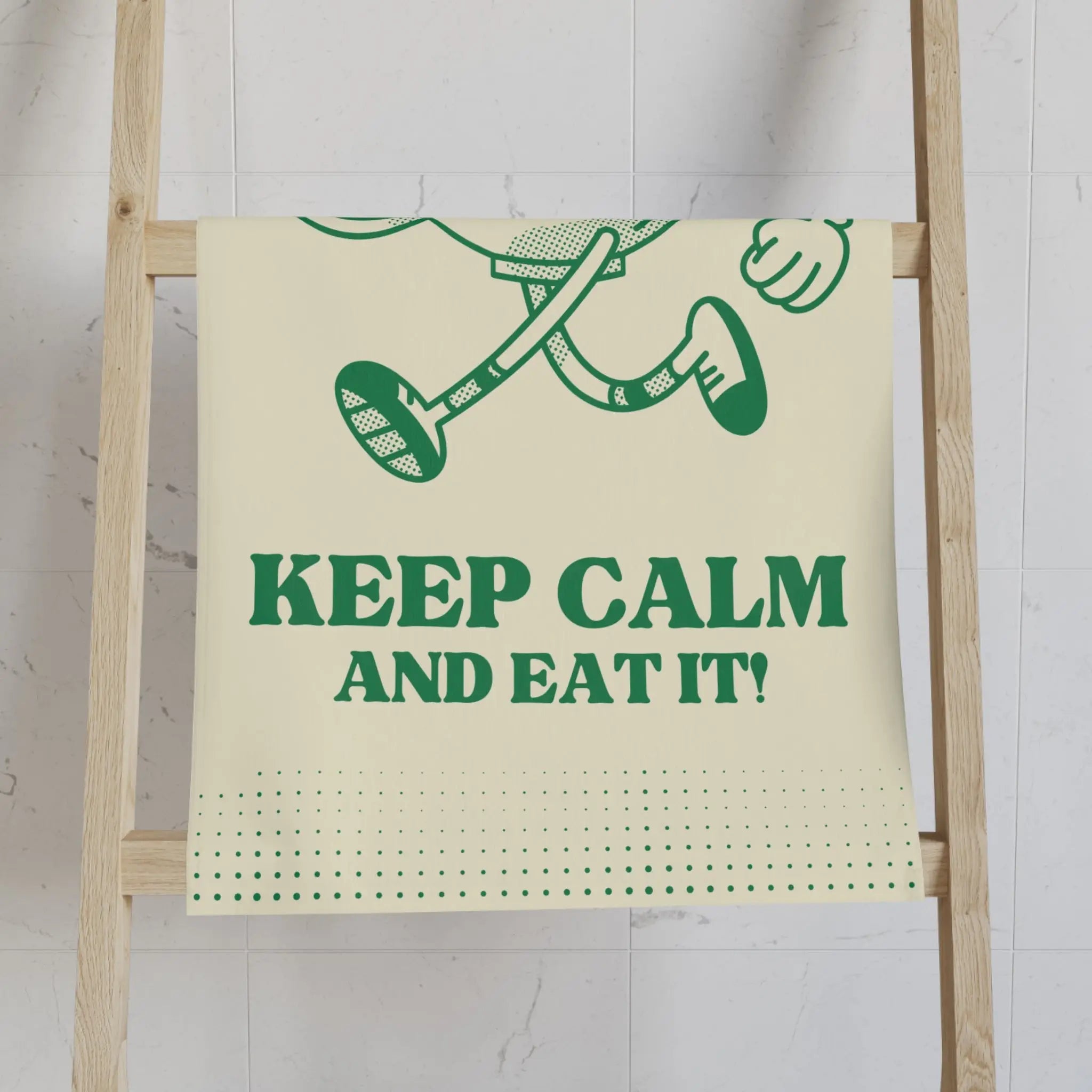 Keep Calm & Eat It! | Mix & Match Classic Fun-Flirty Lovers’ Towels