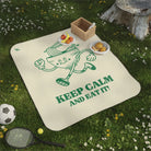 Keep Calm & Eat It! | Mix Match Fun-Flirty Lovers’ Water-Resistant Blankets