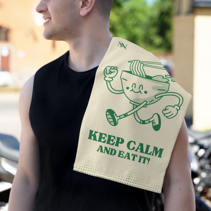 Keep Calm & Eat It | Mix & Match Soft Fun-Flirty Lovers’ Towels