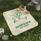 Keep Calm & Lick It! | Mix Match Fun-Flirty Lovers’ Water-Resistant Blankets