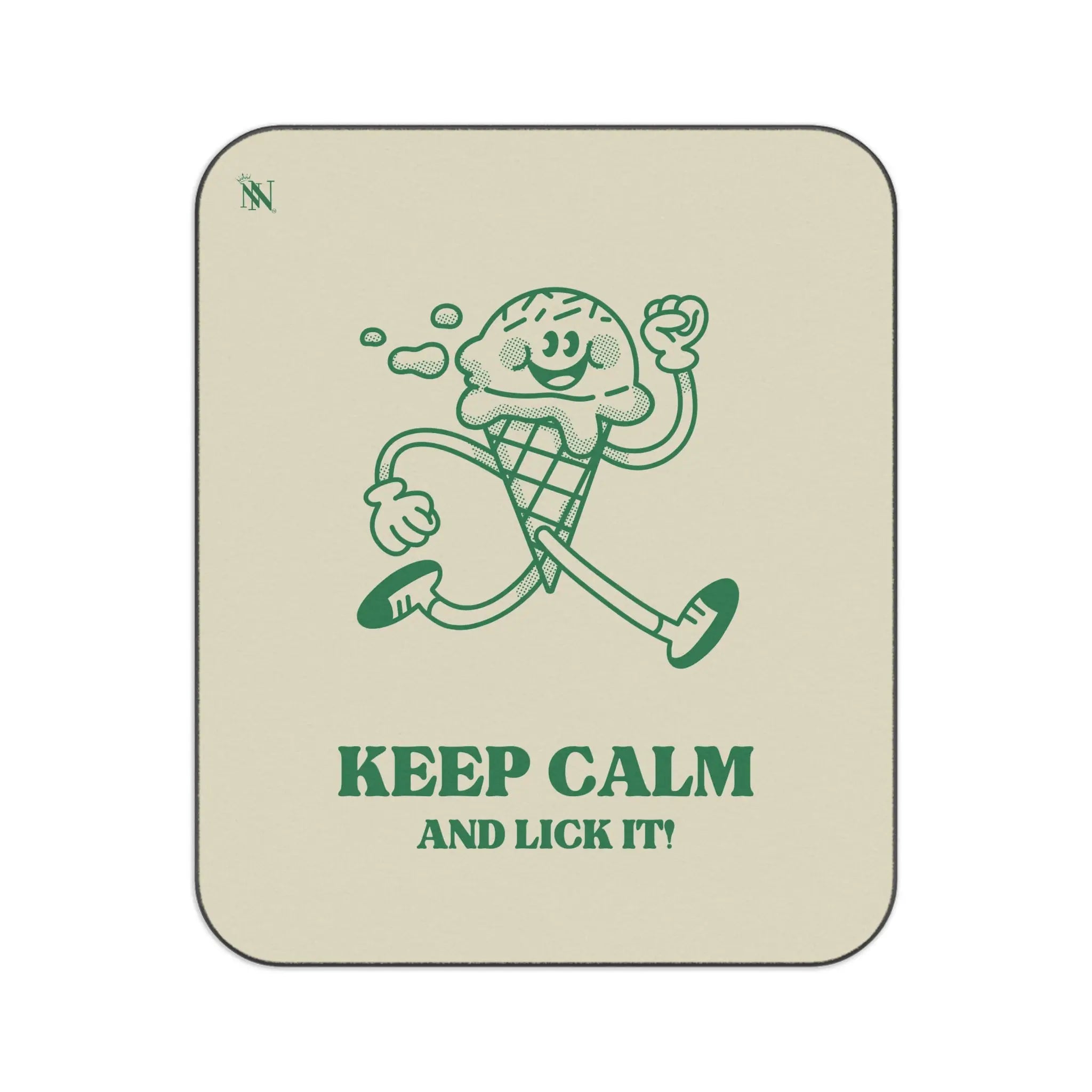 Keep Calm & Lick It! | Mix Match Fun-Flirty Lovers’ Water-Resistant Blankets