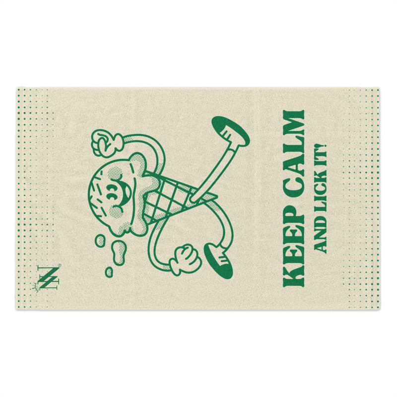 Keep Calm & Lick It | Mix & Match Soft Fun-Flirty Lovers’ Towels