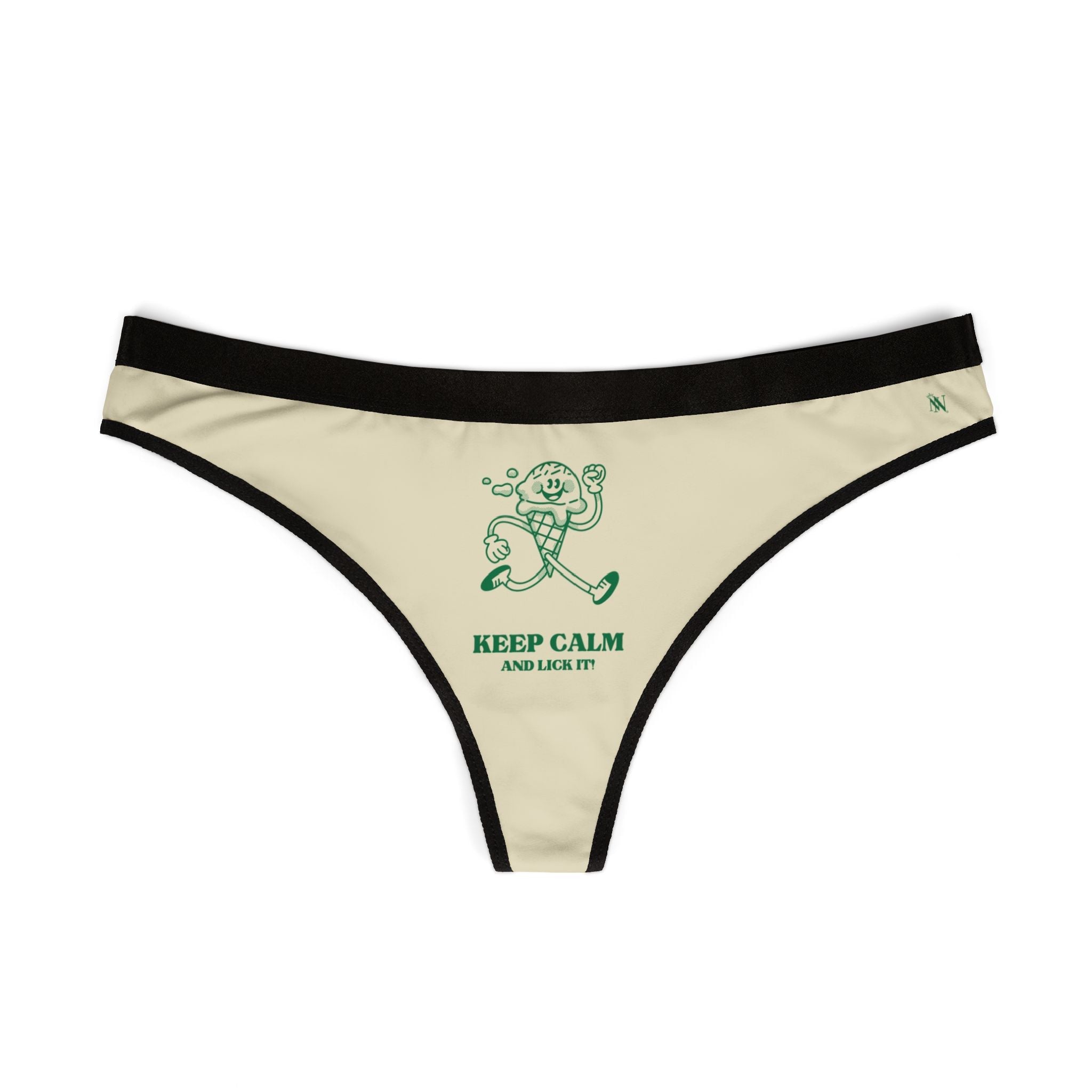 Keep Calm & Lick It! | Mix & Match Women’s Fun-Flirty Lovers’ Thongs