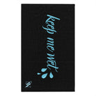 Keep Me Wet Black Mix Match Soft Sex Towels | Flirty Lovers’ Gifts
