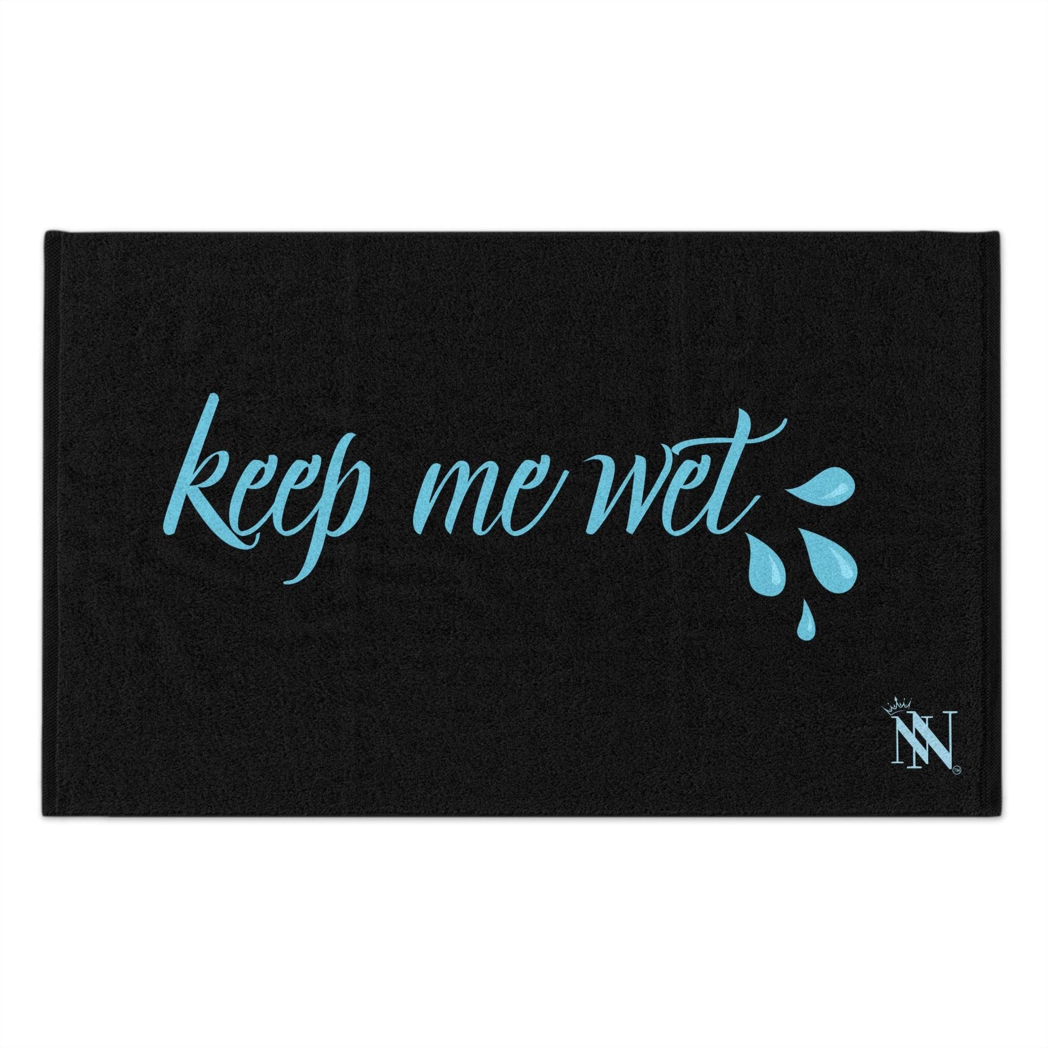 Keep Me Wet Black Mix Match Soft Sex Towels | Flirty Lovers’ Gifts