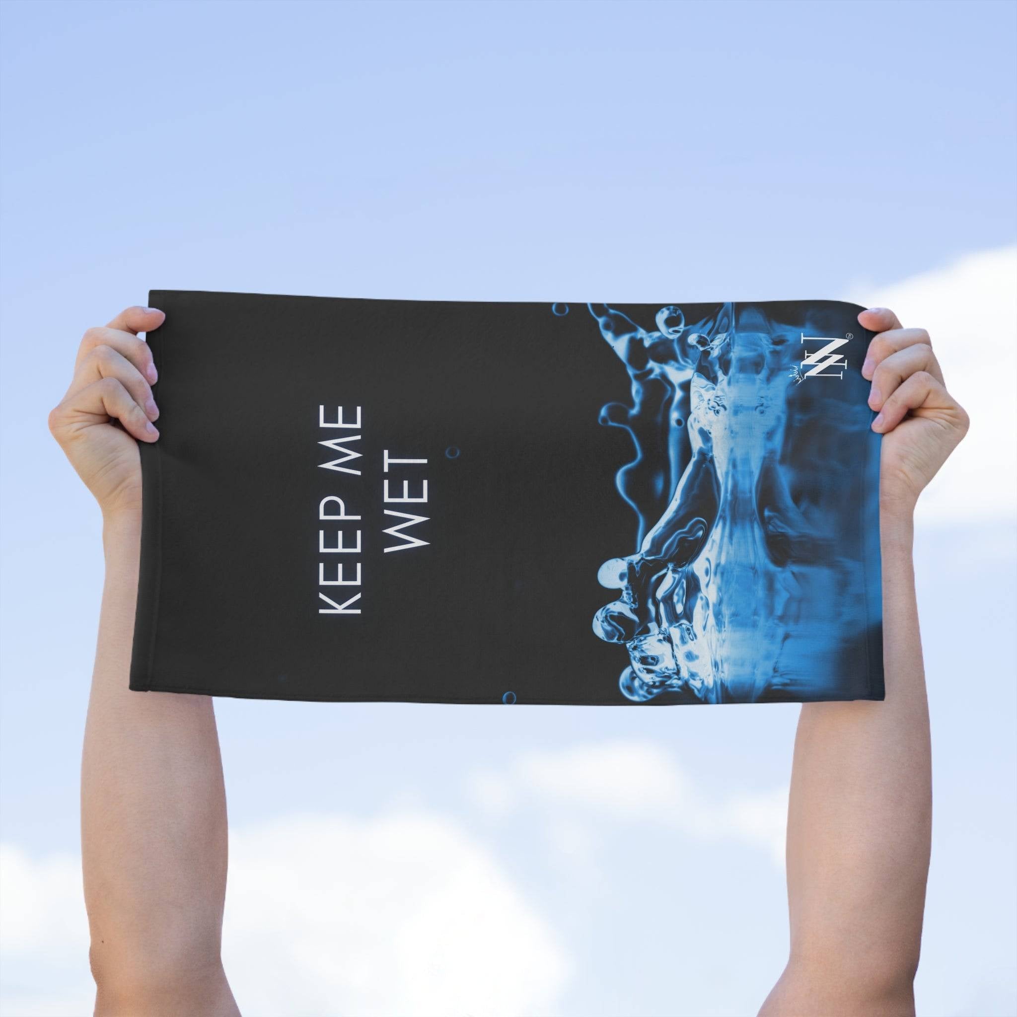 Keep Me Wet Splash | Mix & Match Soft Fun-Flirty Lovers’ Towels