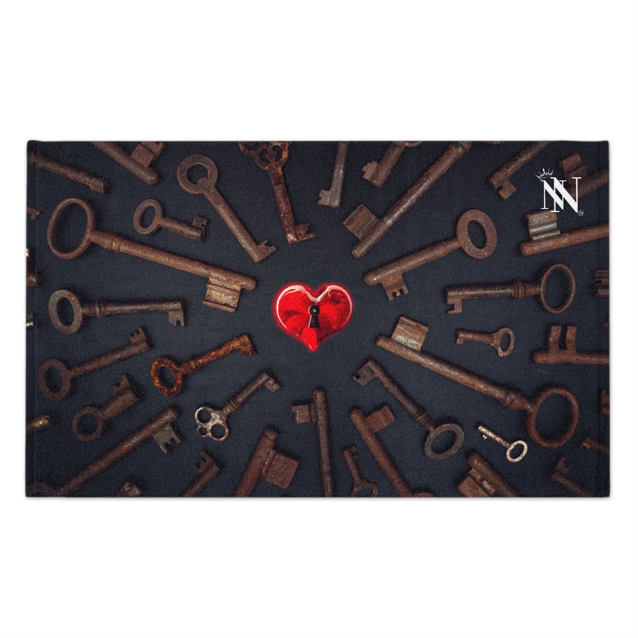 Keys to My Heart | Mix & Match Soft Fun-Flirty Lovers’ Towels