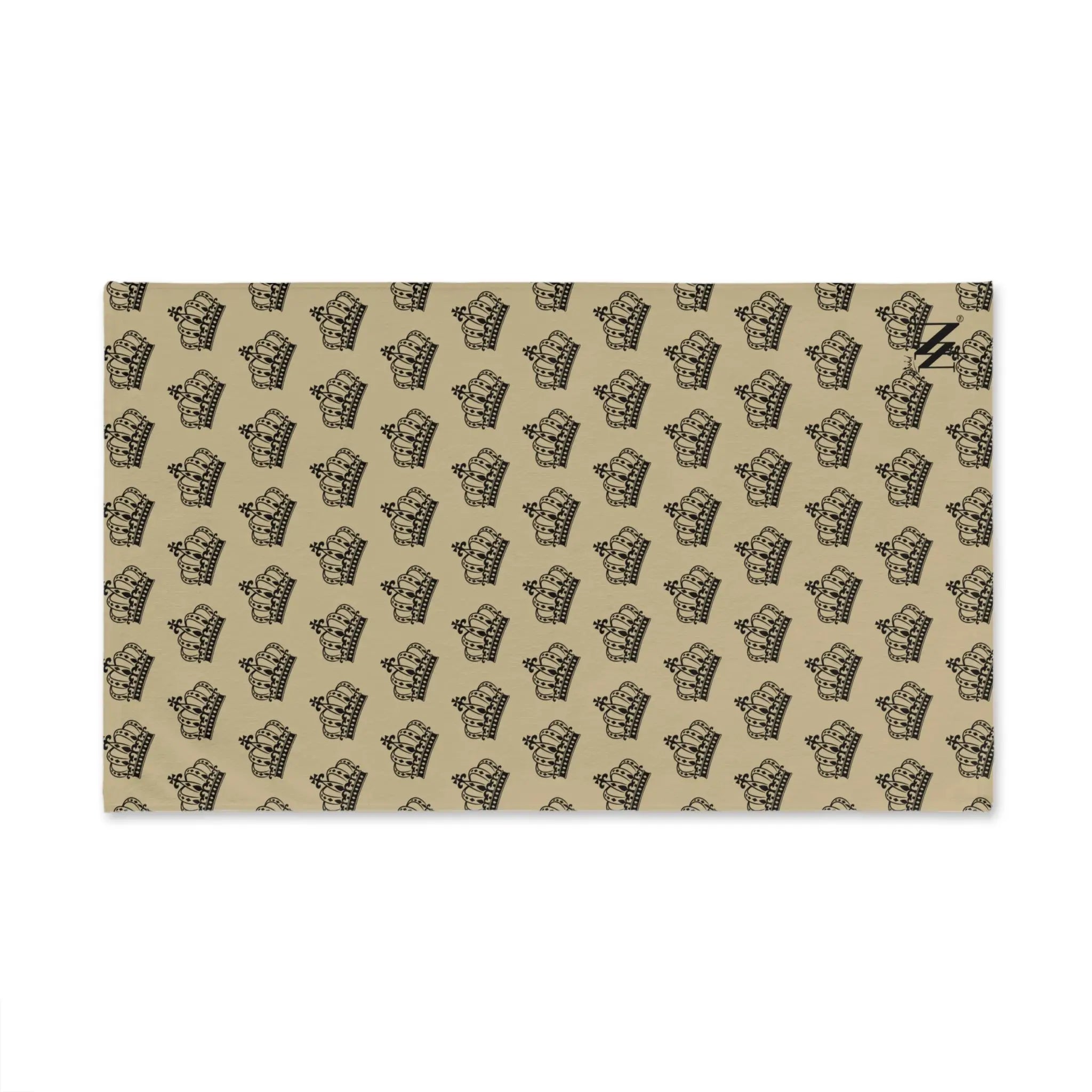 King Crown Patterned Gold | Mix & Match Soft Fun-Flirty Lovers’ Towels