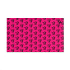 King Crown Patterned Signature Pink | Mix & Match Soft Fun-Flirty Lovers’ Towels