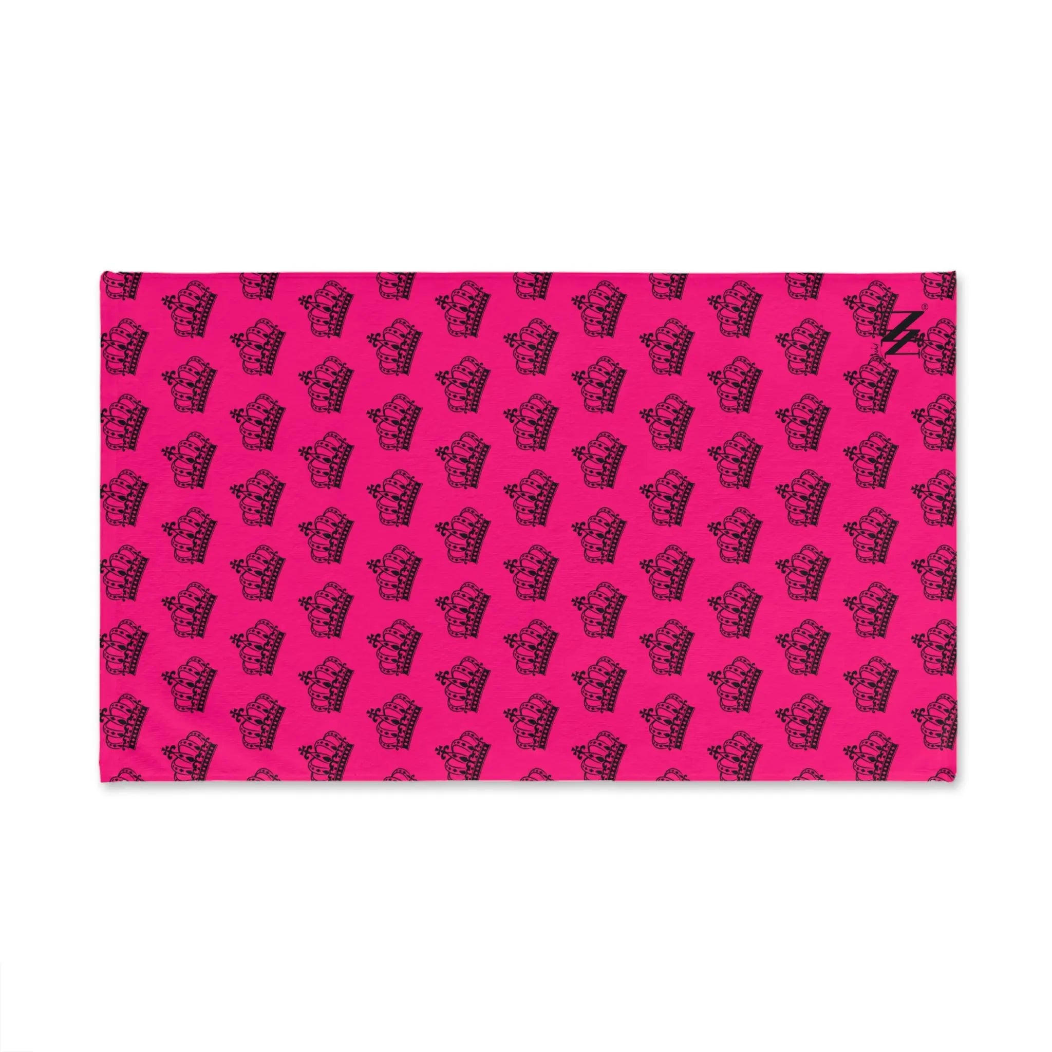King Crown Patterned Signature Pink | Mix & Match Soft Fun-Flirty Lovers’ Towels