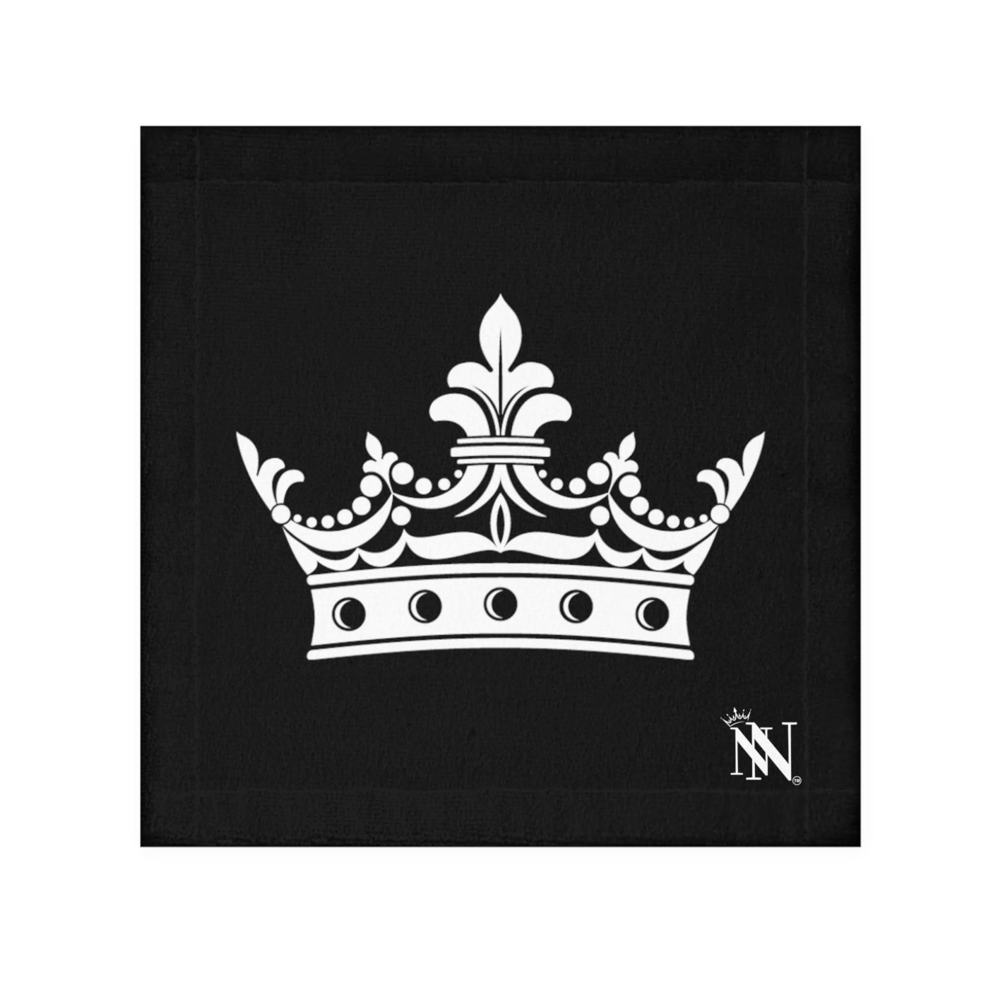 Queen Crowned Black | Mix & Match Lils’ Fun-Flirty Lovers’ Towels