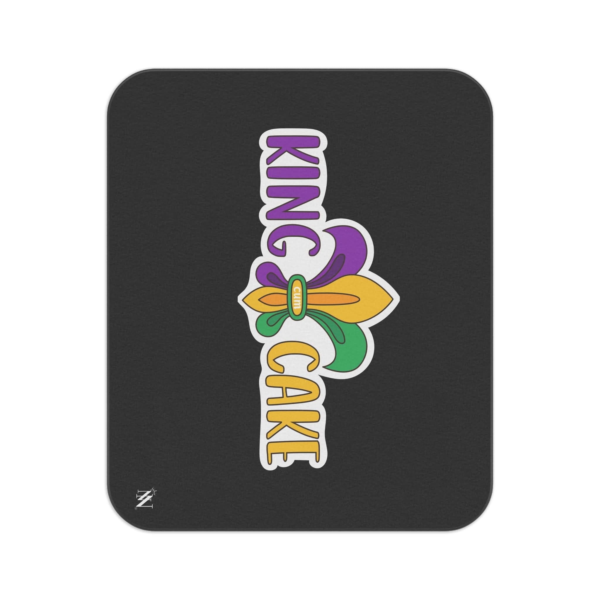 King Cum Cake | Mix Match Fun-Flirty Lovers’ Water-Resistant Blankets