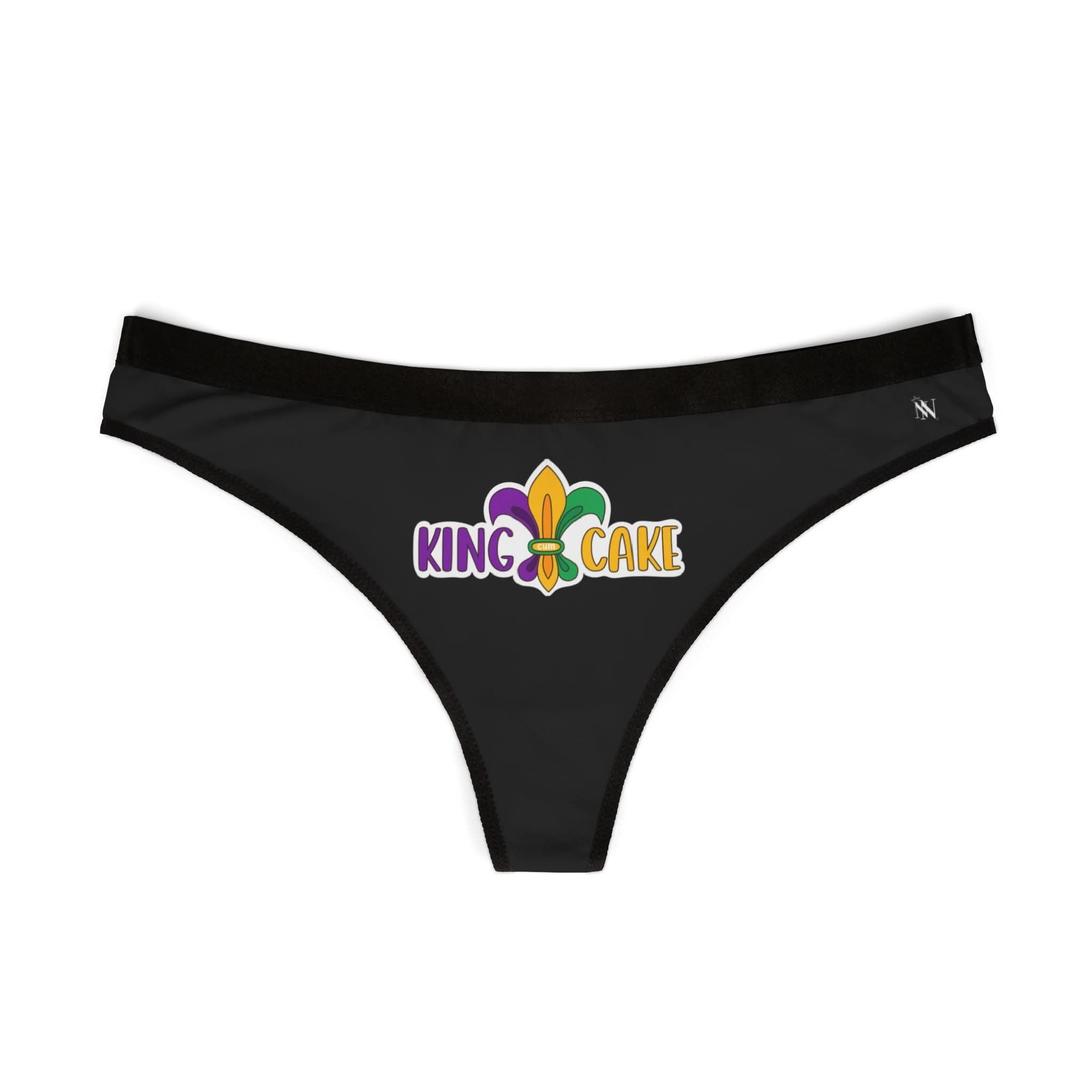 King Cum Cake | Mix & Match Women’s Fun-Flirty Lovers’ Thongs