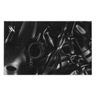 Kinky Bondage BSDM Black | Mix & Match Soft Fun-Flirty Lovers’ Towels