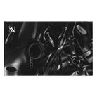 Kinky Bondage BSDM Black | Mix & Match Soft Fun-Flirty Lovers’ Towels