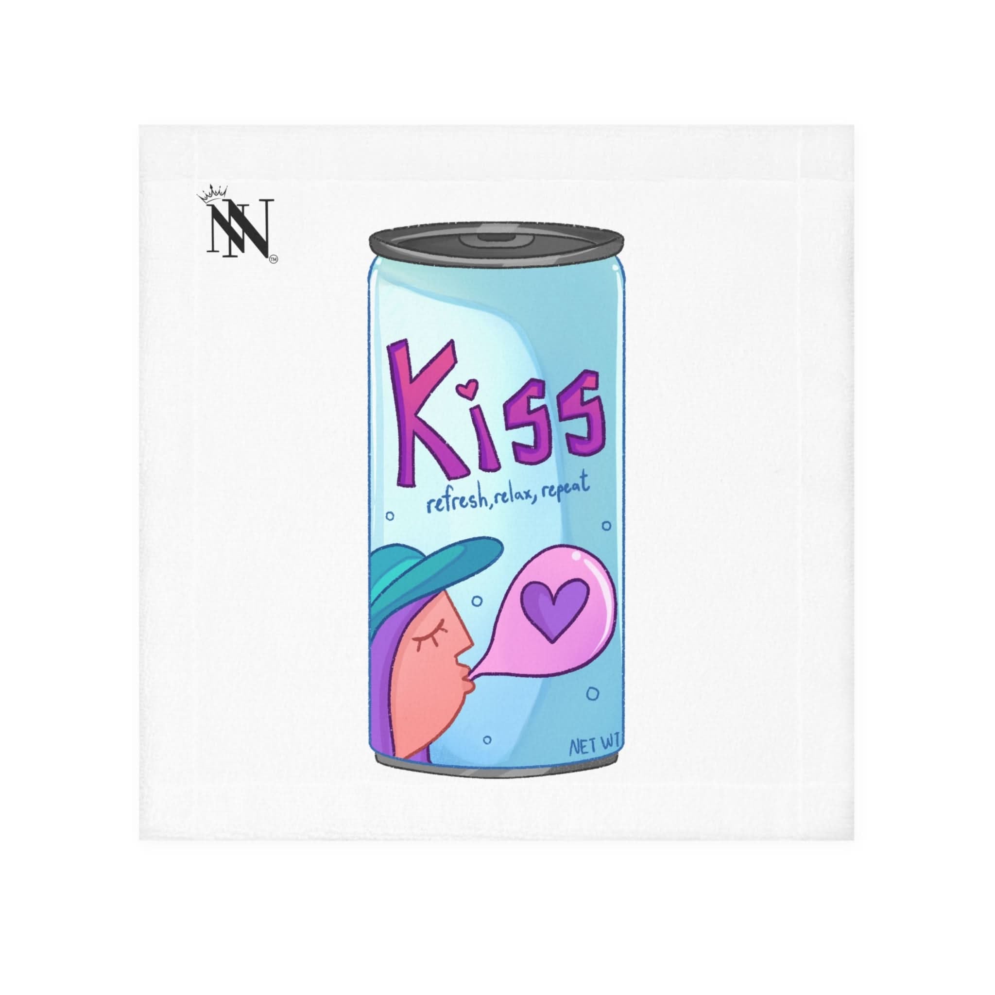 Kiss In A Can | Mix & Match Lils’ Fun-Flirty Lovers’ Towels