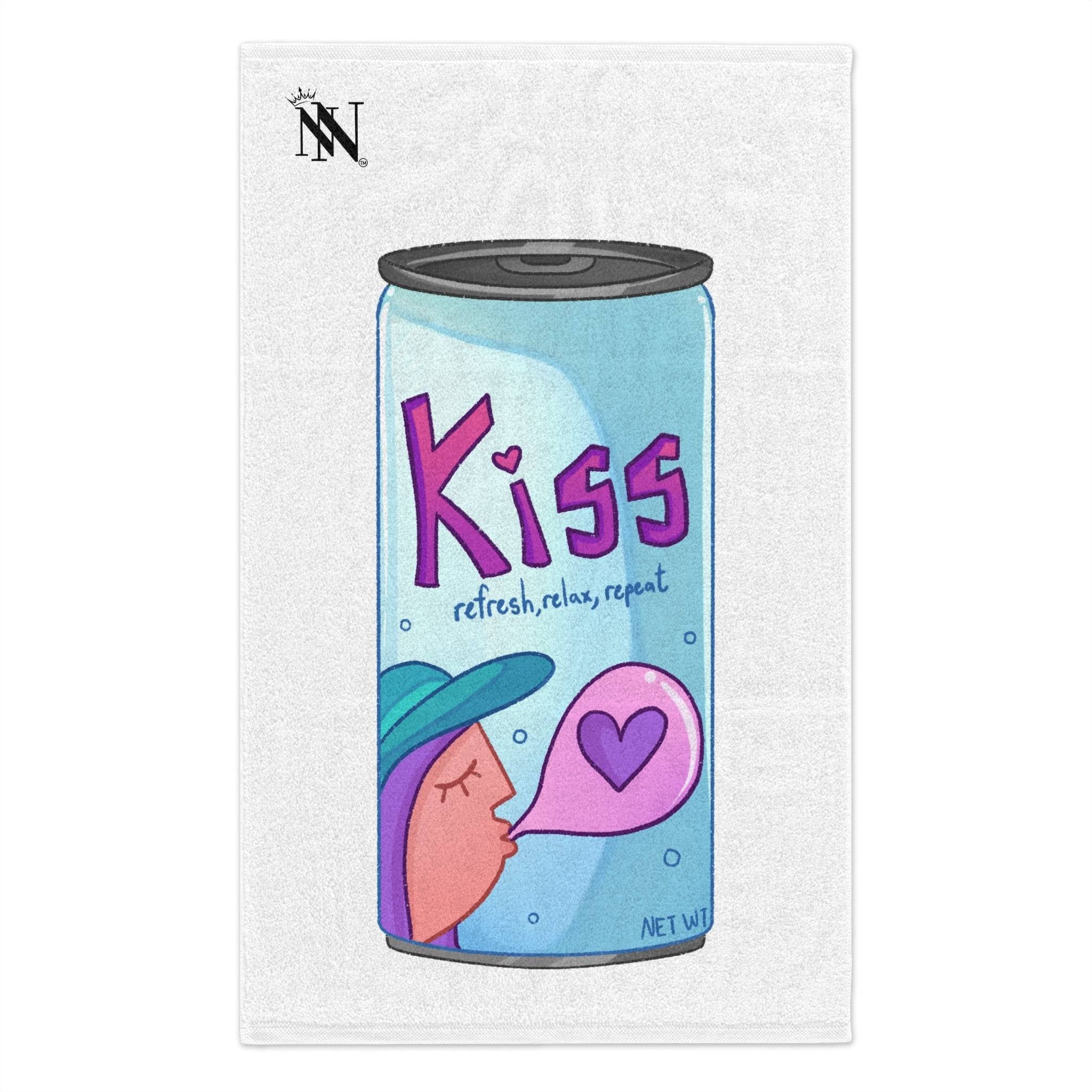 Kiss in a Can | Mix & Match Soft Fun-Flirty Lovers’ Towels