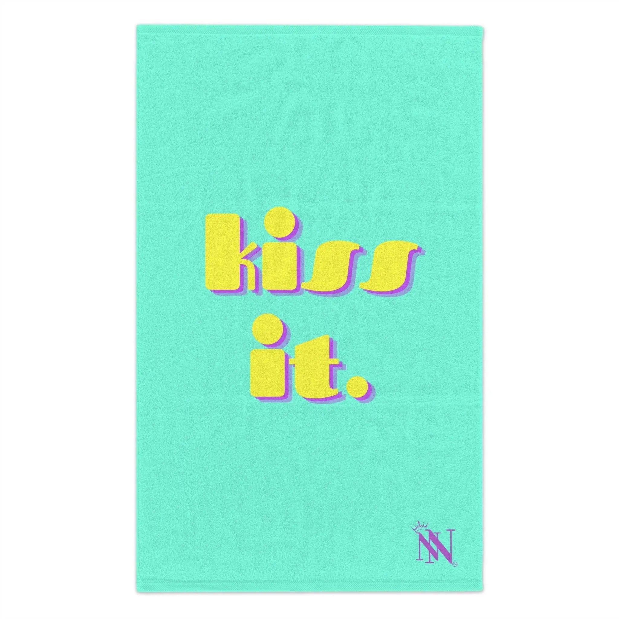 kiss it. | Mix & Match Fun-Flirty Lovers’ Towels
